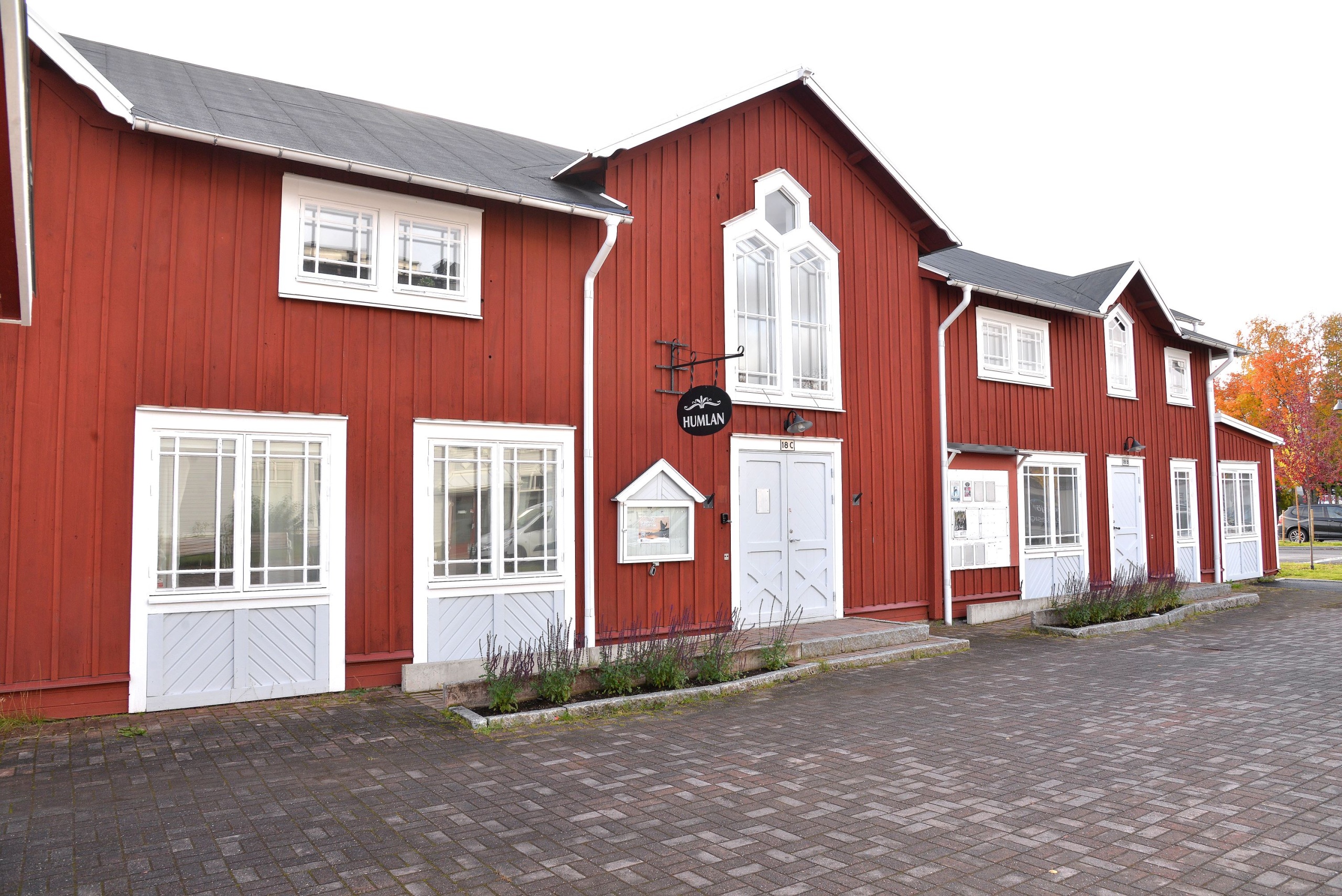 En bild på byggnaden Humlan. Foto: Kent Norberg