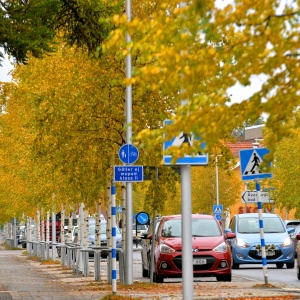 Storgatan, höst.