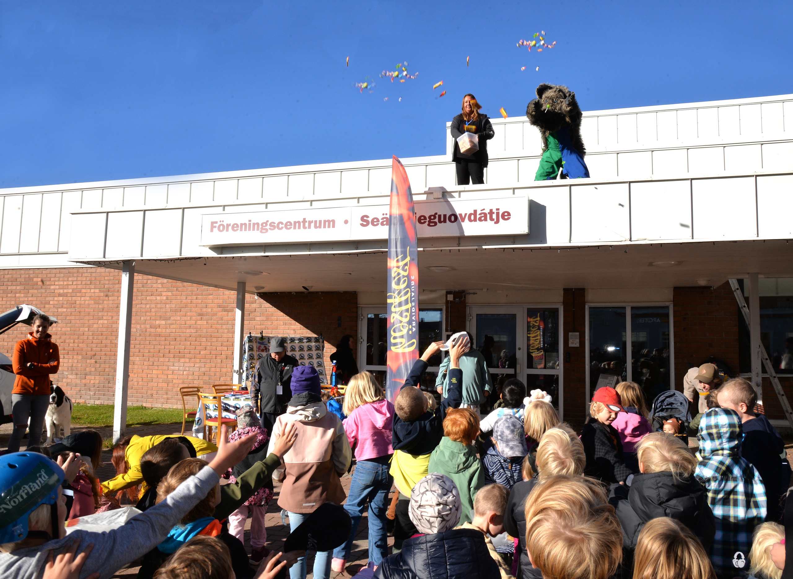 Höstmässa, godisregn, Vilda Kidz