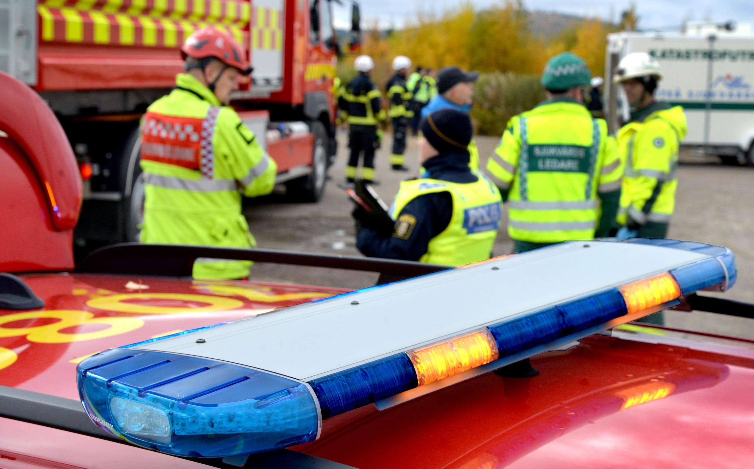 Övning på krisberedskap
