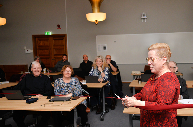 Invigning av renoverade fullmäktigesalen