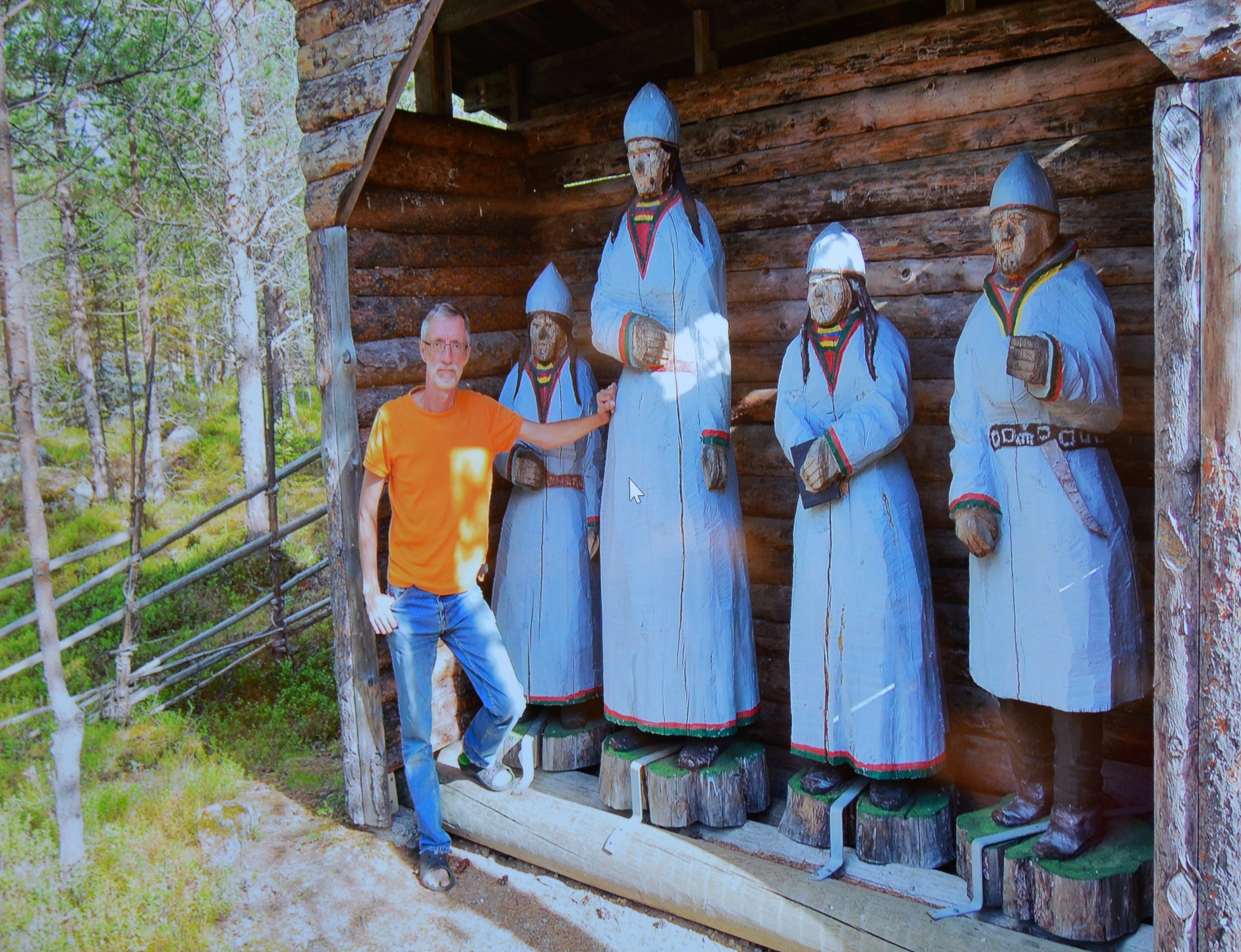 Åke Lundgren om Långa Lappflickan Foto Kent Norberg 250206.