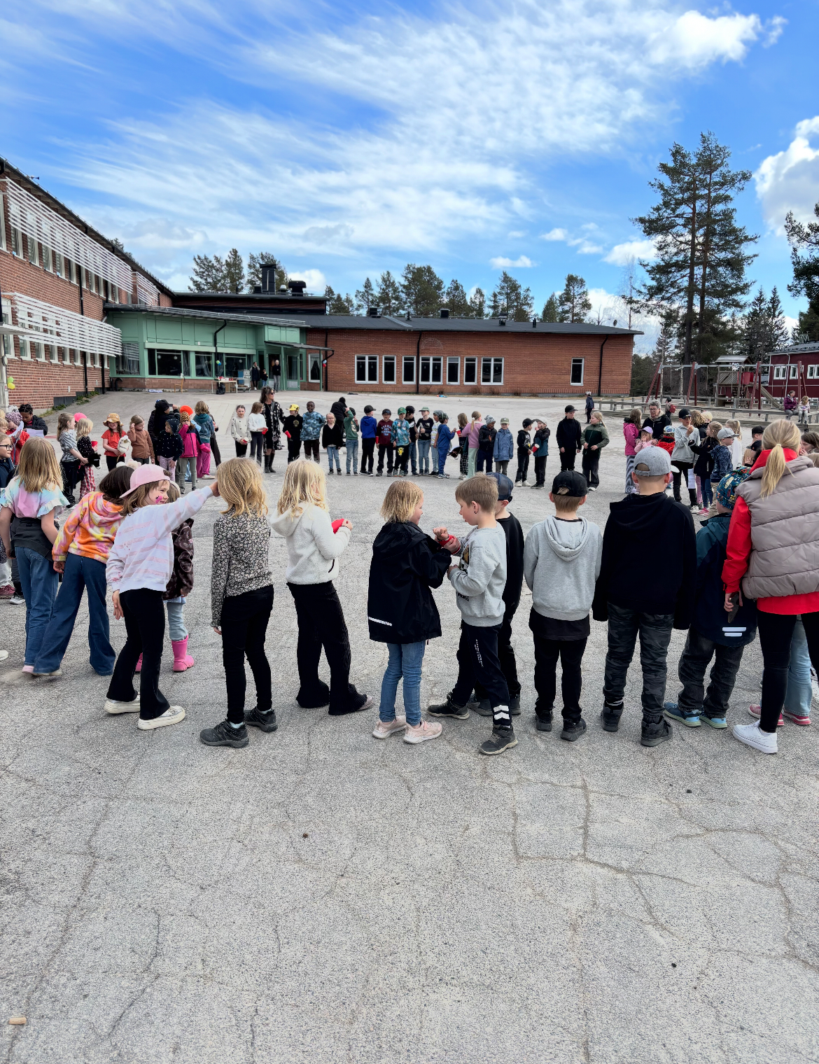 Fritidshemmets dag, Tallbackaskolan i Arvidsjaur.