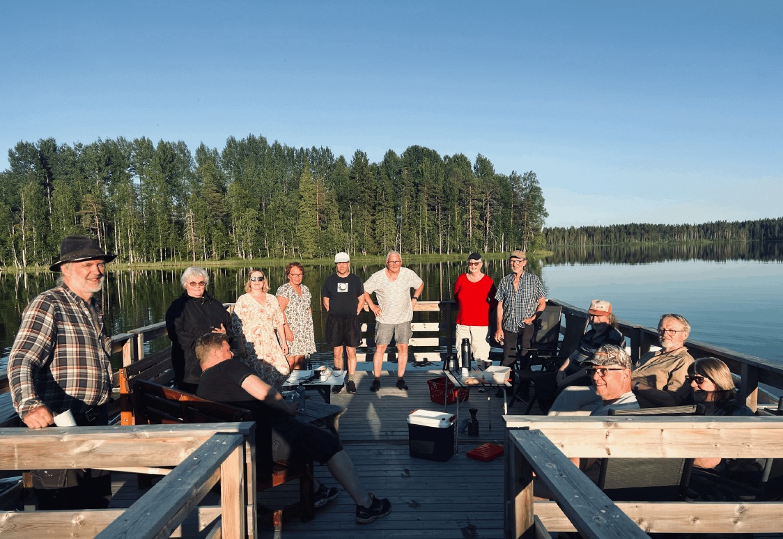 Abborrträsk, föreställning, en poetisk resa på vattnet
