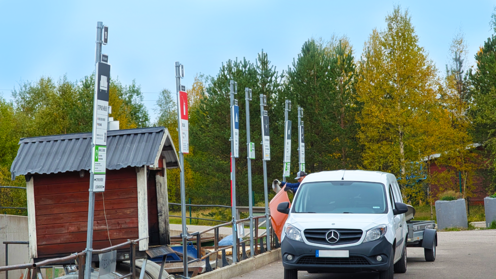 Återvinningscentralen i Arvidsjaur