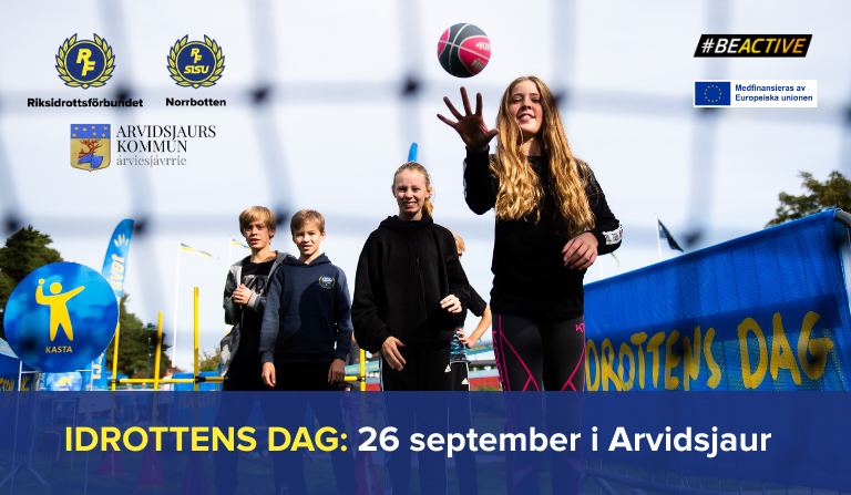 Idrottens dag i Arvidsjaur, för skolelever