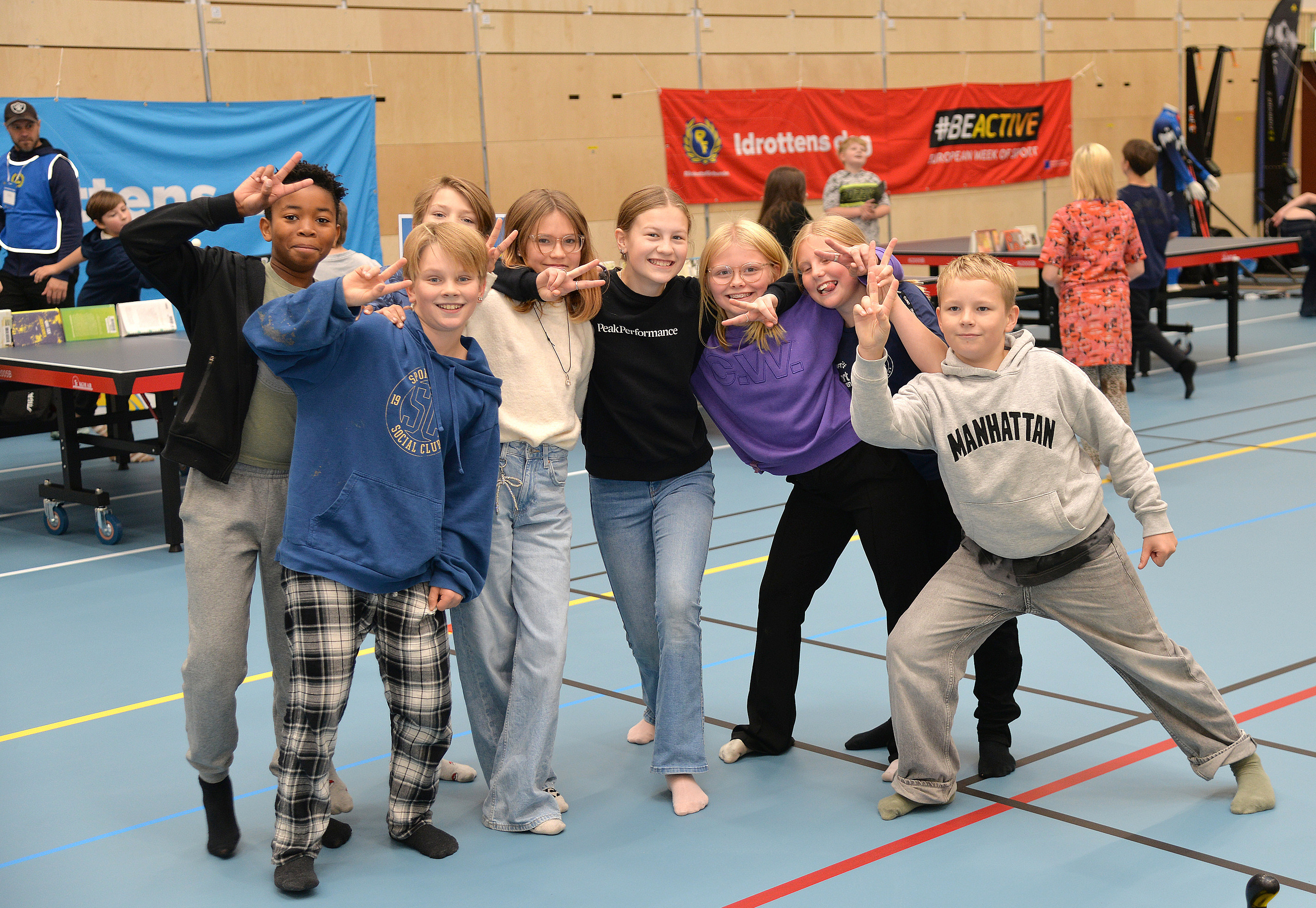 Idrottens Dag, sporthallen, Sisu Norrbotten,