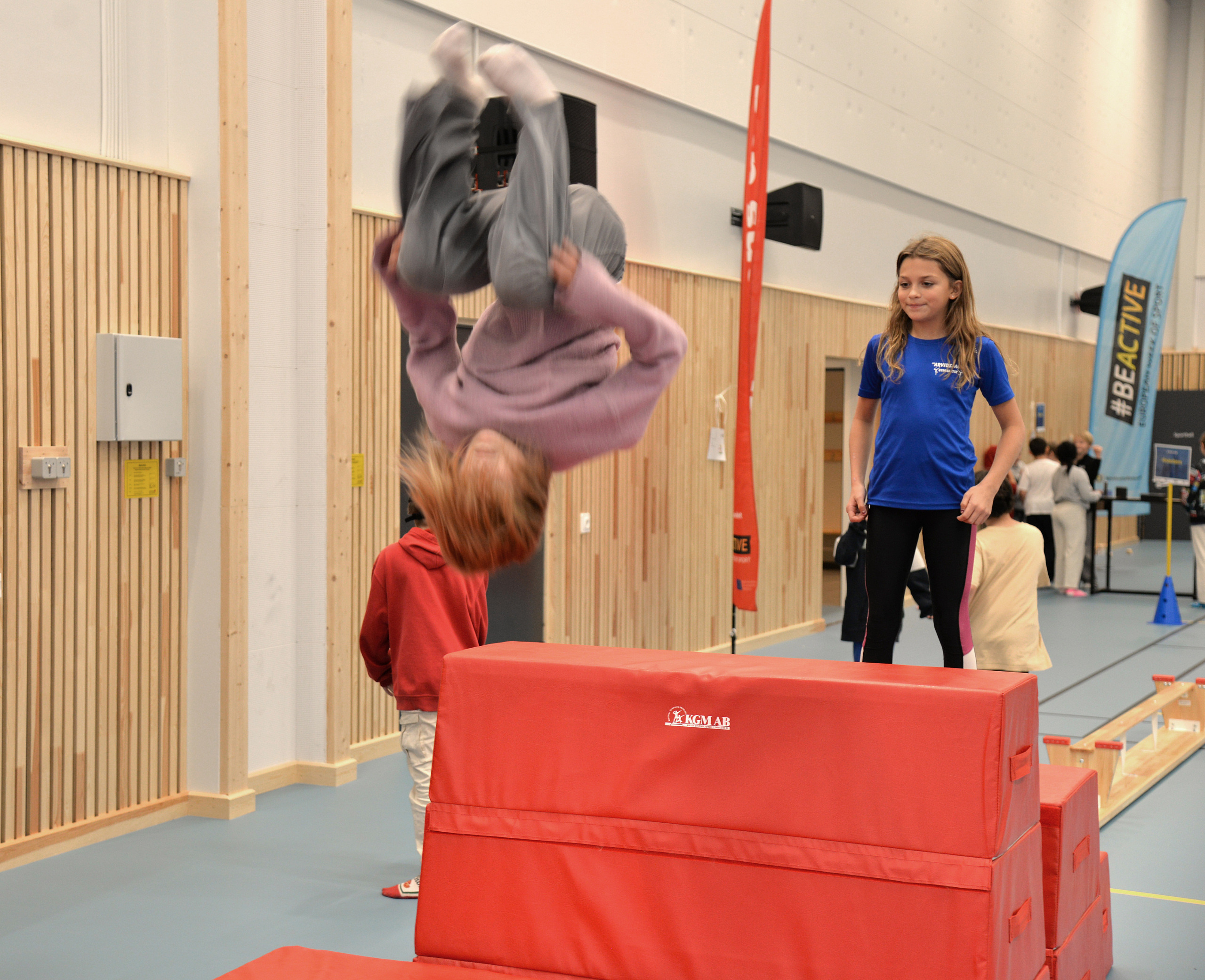 Idrottens Dag, sporthallen, Sisu Norrbotten,