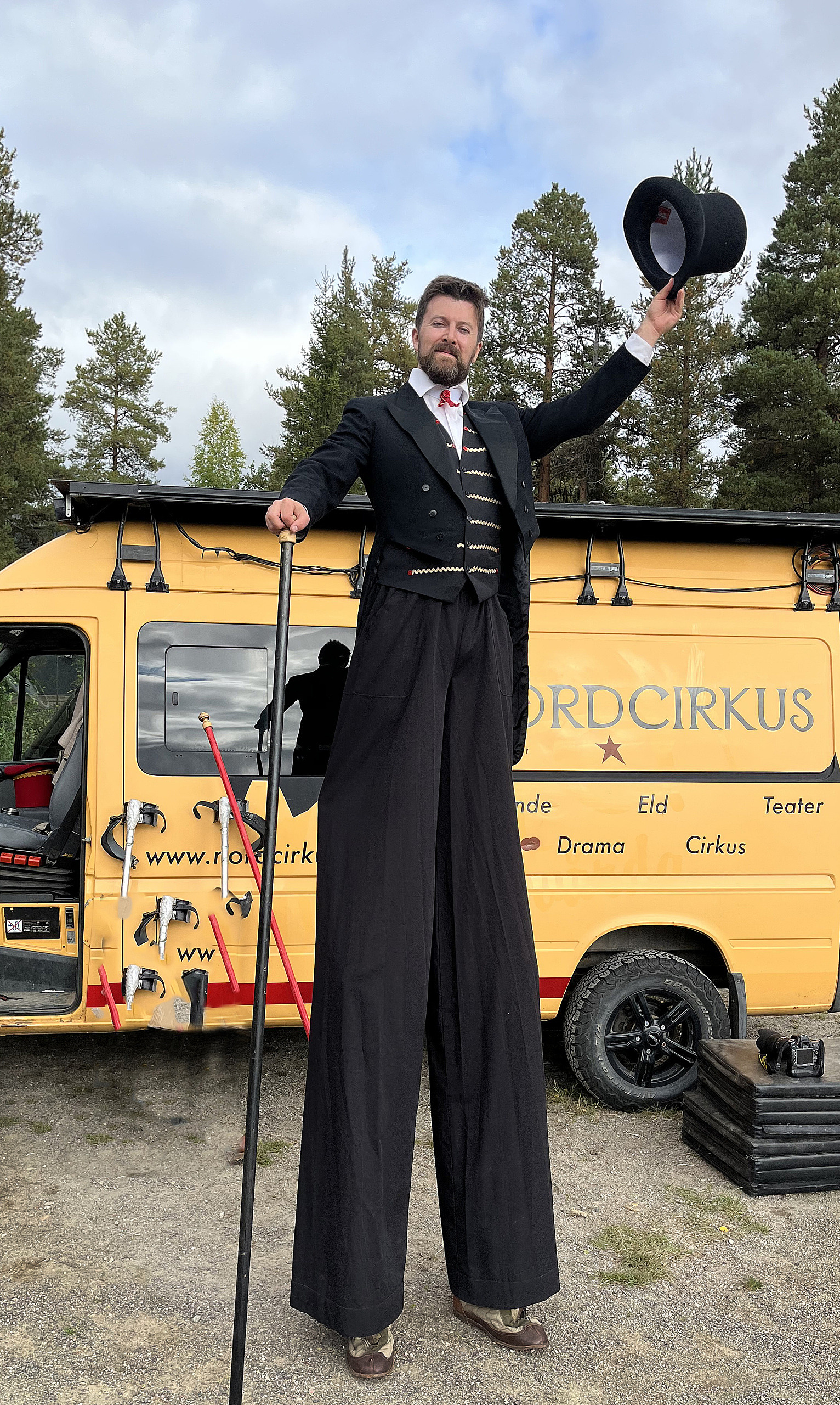 Nordcirkus, skapande skola, Ringelskolan, elever, evenemang, långa farbrorn,