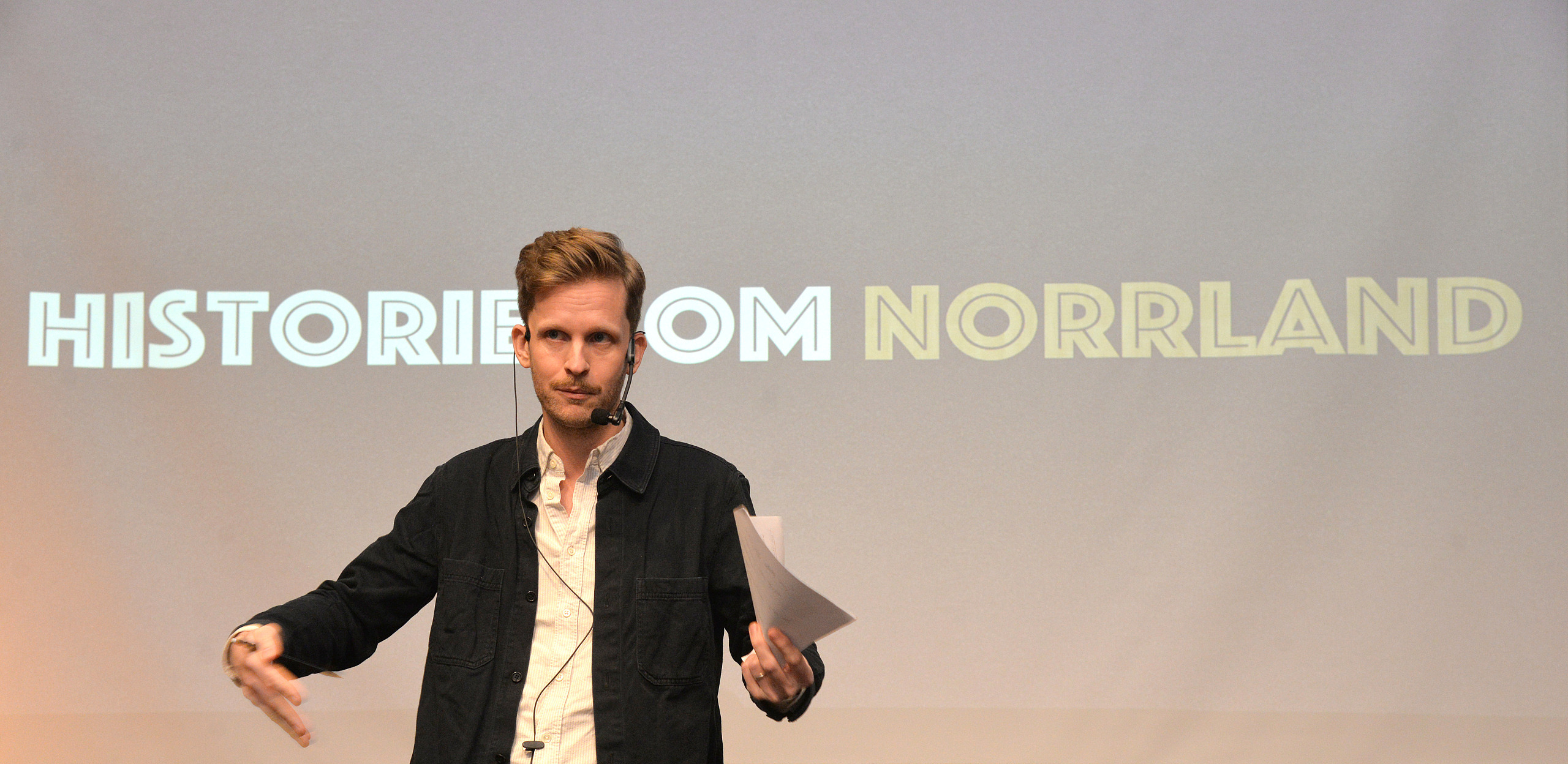 Robin olovsson, författare till historien om Norrland 1 och 2, historiepoddare och lärare, från Arvidsjaur, Årets Arvidsjaursbo, Landsbygdskonferens 202510234-24