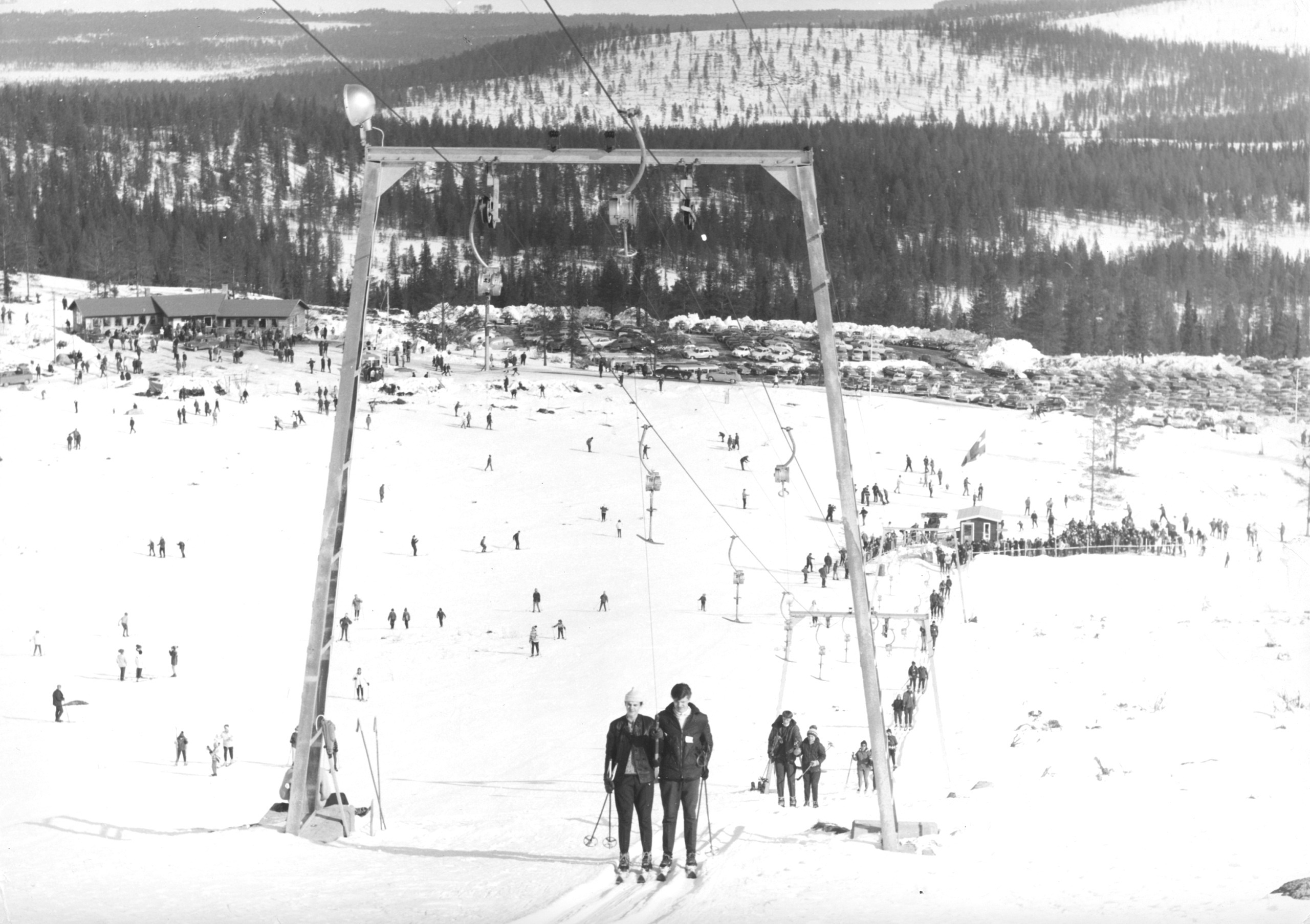 Vittjåkk. liften, skidor, slalom, alpint, 1970-tal