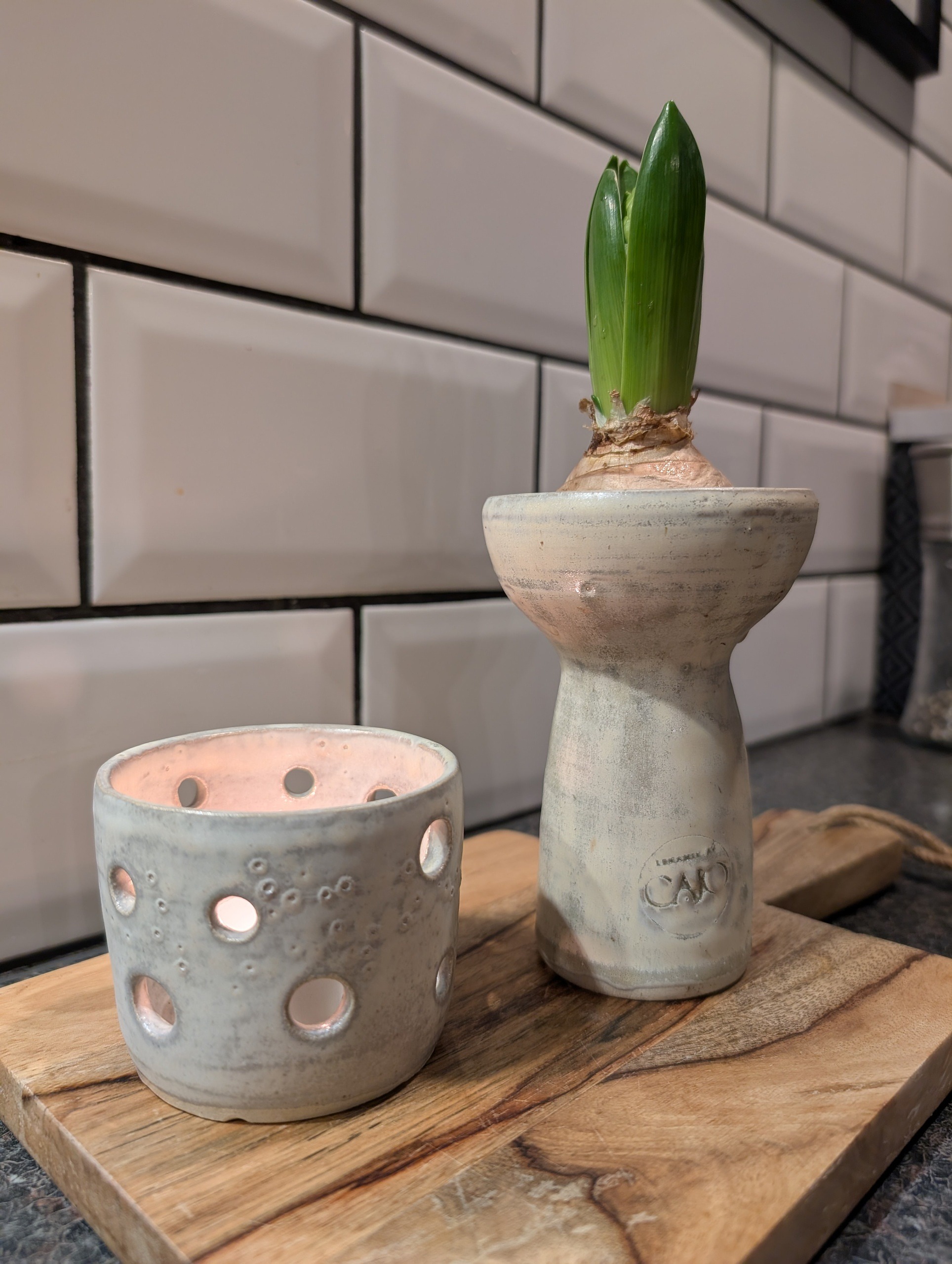 Catarina Bergström, startade eget företag med att dreja, keramik