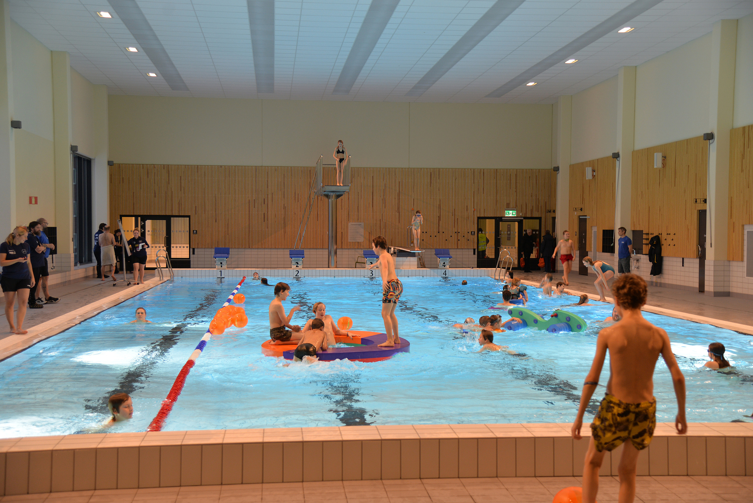 Invigning av Sparbanken Nord Sport- och simhall, foto Kent Norberg, 2025-12-06